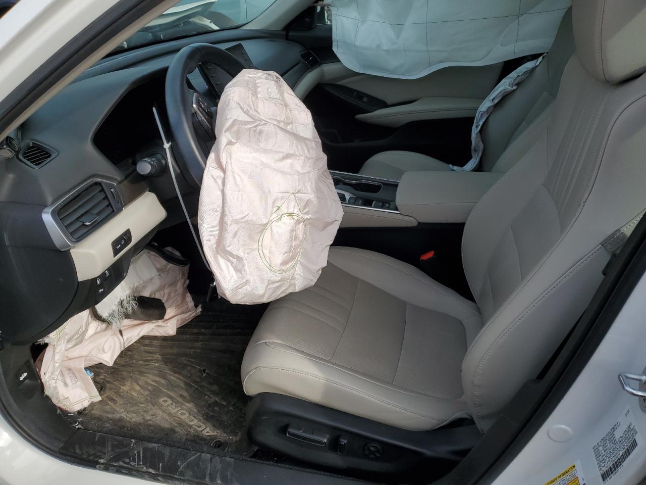 2022 HONDA ACCORD EXL VIN:1HGCV1F55NA043274