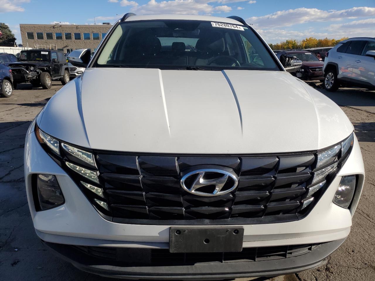 2022 HYUNDAI TUCSON SEL VIN:5NMJFCAE8NH033348