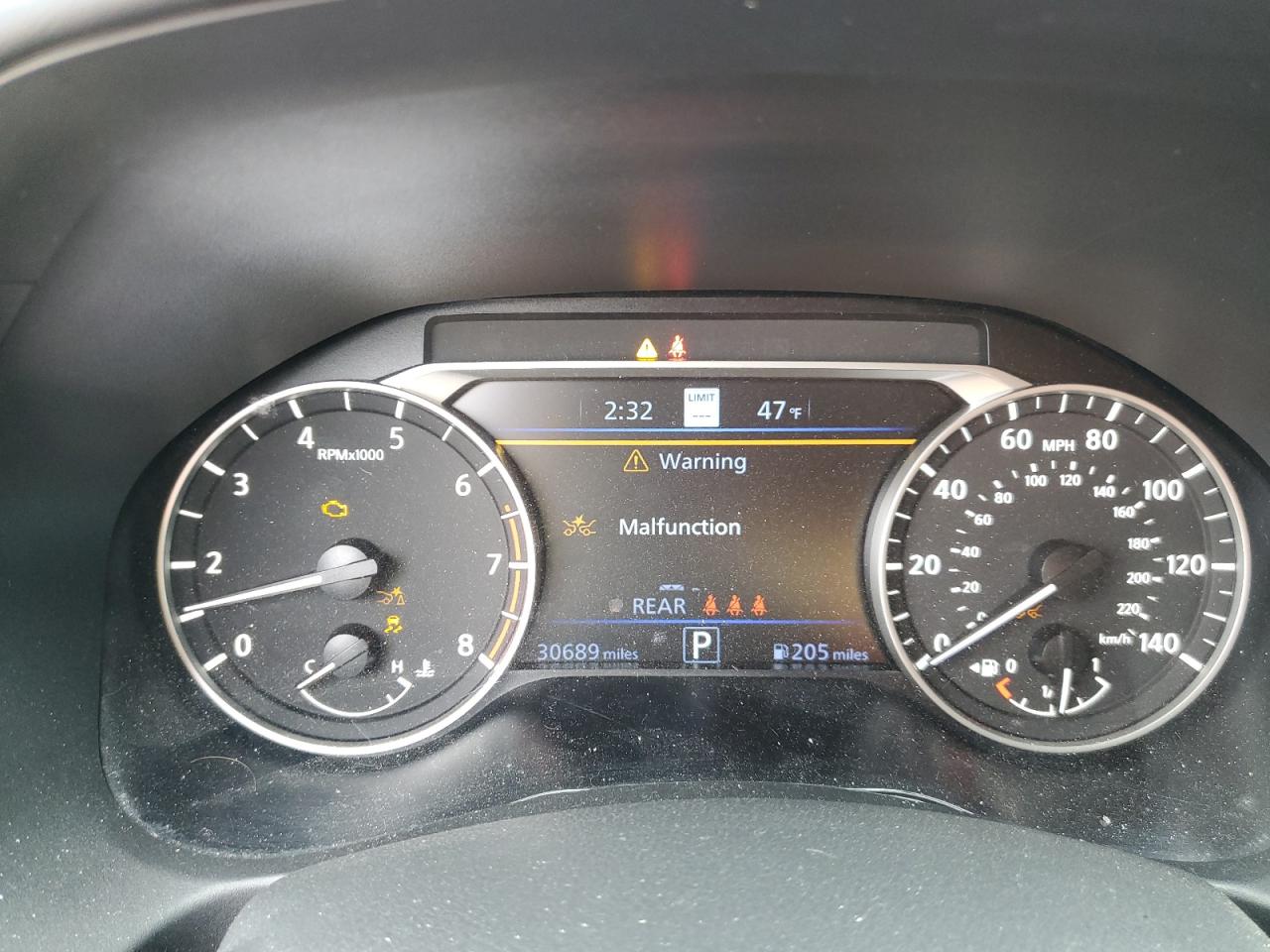 2023 NISSAN ALTIMA SV VIN:1N4BL4DV3PN331946
