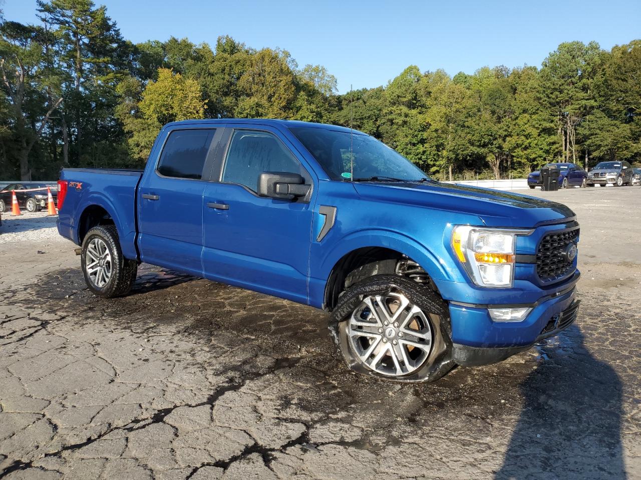 2022 FORD F150 SUPERCREW VIN:1FTFW1E54NFC38800