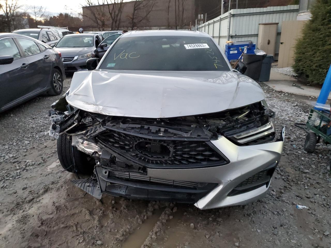 2022 ACURA TLX TECH A VIN:19UUB5F57NA005193