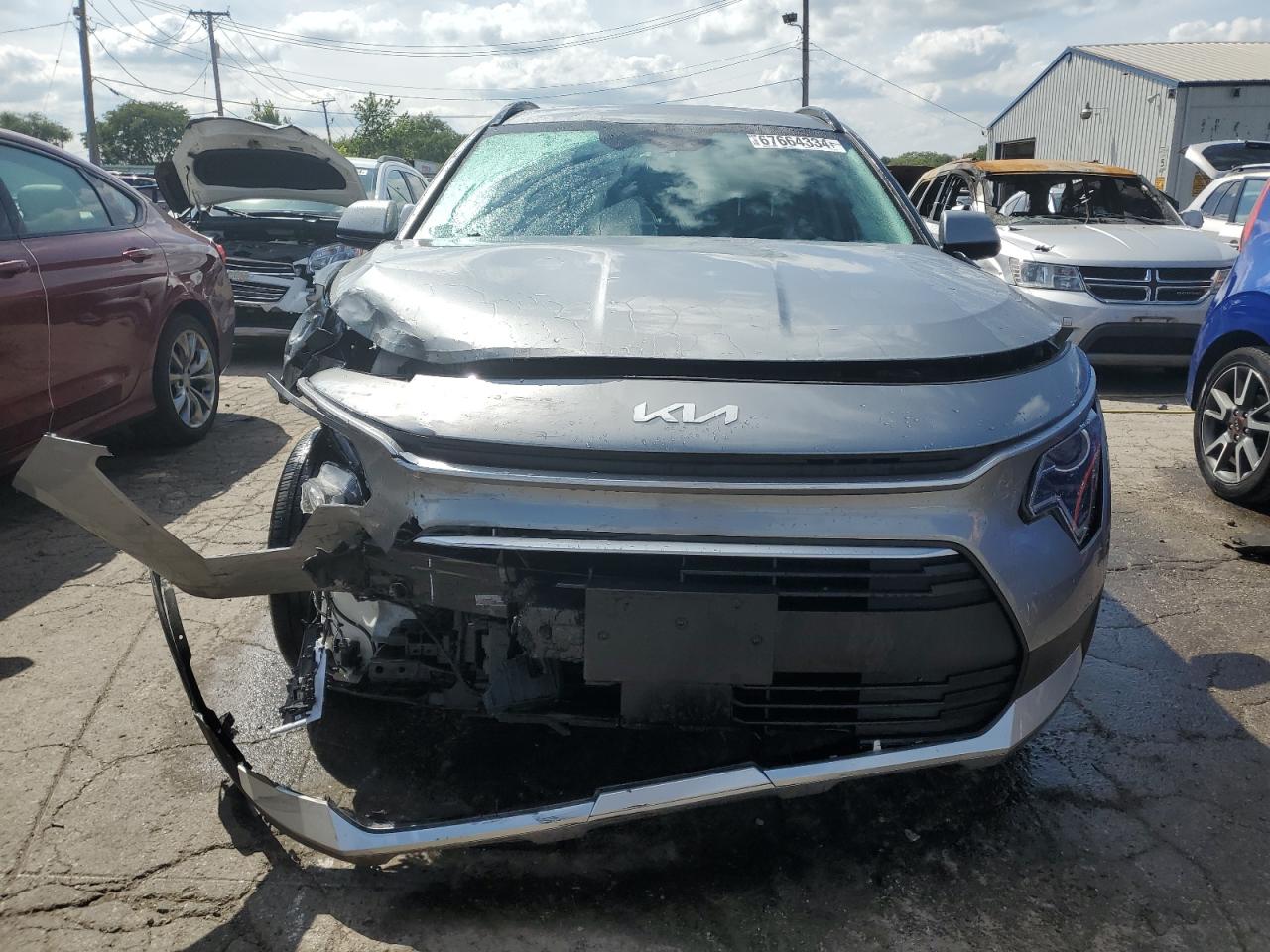 2023 KIA NIRO EX VIN:KNDCR3LE3P5038122