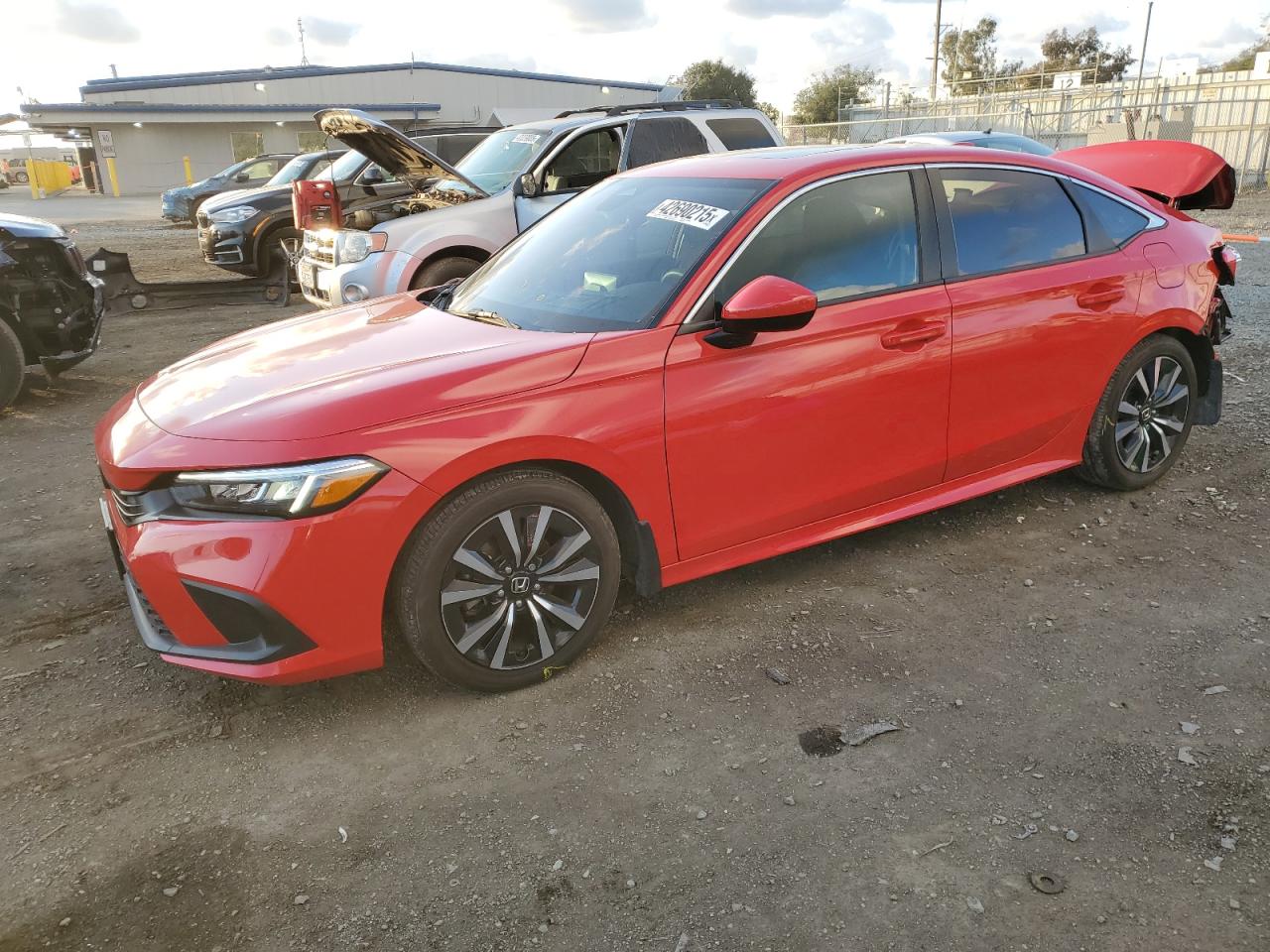 2023 HONDA CIVIC EX VIN:2HGFE1F71PH302877