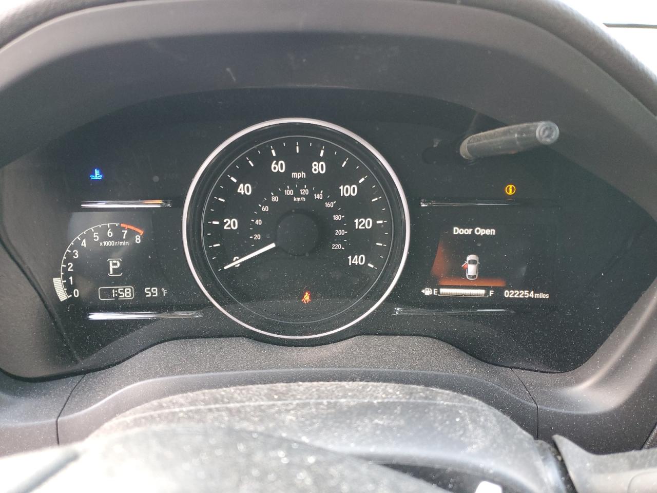 2022 HONDA HR-V EX VIN:3CZRU6H58NM729585