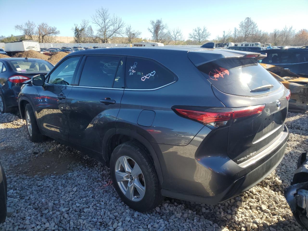 2022 TOYOTA HIGHLANDER L VIN:5TDZZRAH3NS102886