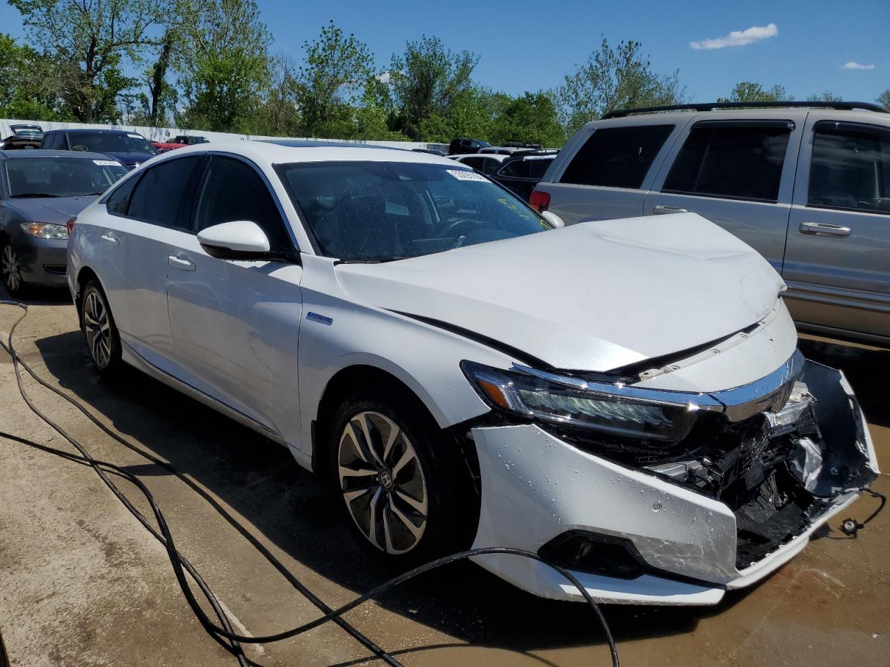 2022 HONDA ACCORD HYBRID EXL VIN:1HGCV3F51NA007495