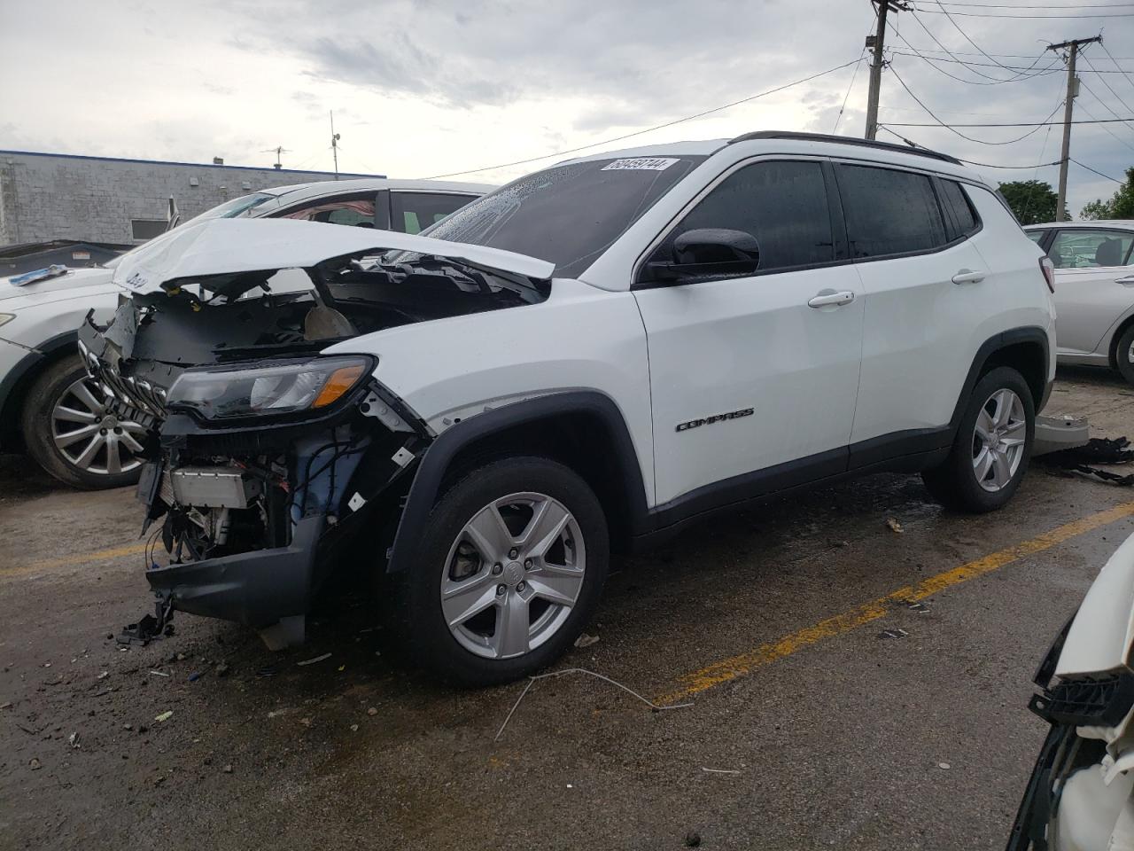 2022 JEEP COMPASS LATITUDE VIN:3C4NJDBB9NT209269