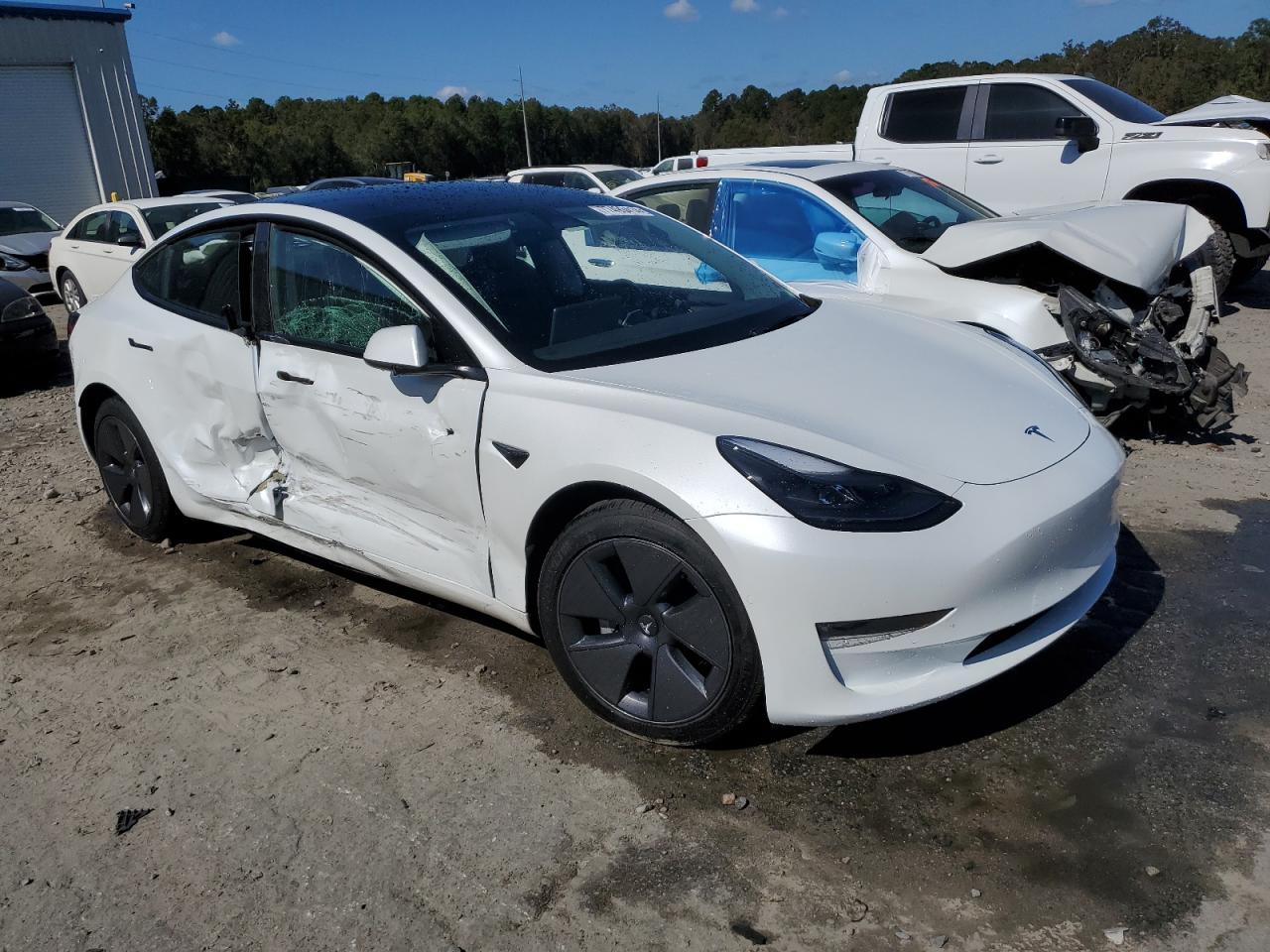 2022 TESLA MODEL 3  VIN:5YJ3E1EB0NF308082