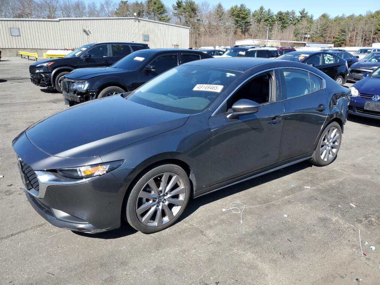 2022 MAZDA 3 SELECT VIN:3MZBPABLXNM314905