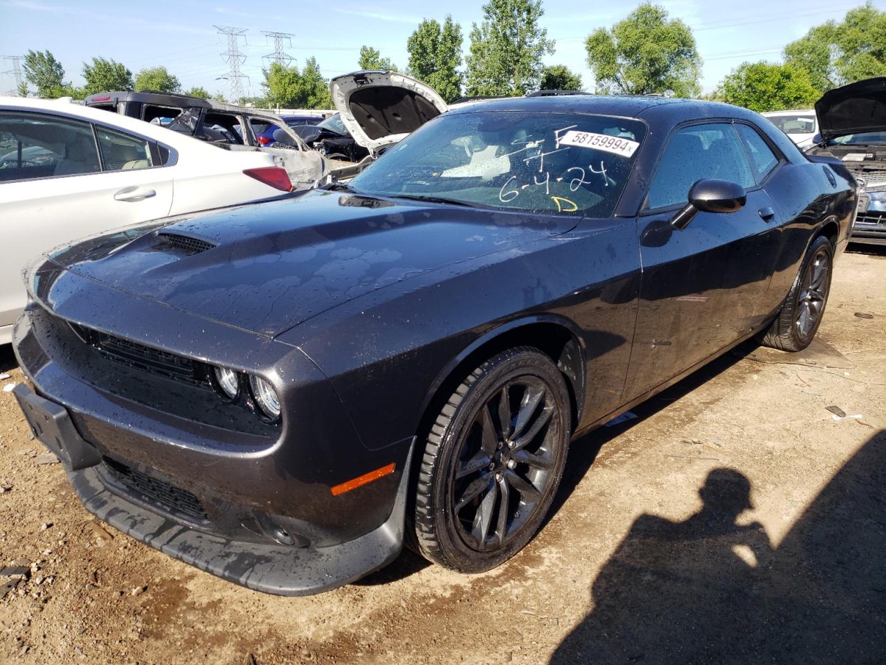 2022 DODGE CHALLENGER GT VIN:2C3CDZKG9NH215870