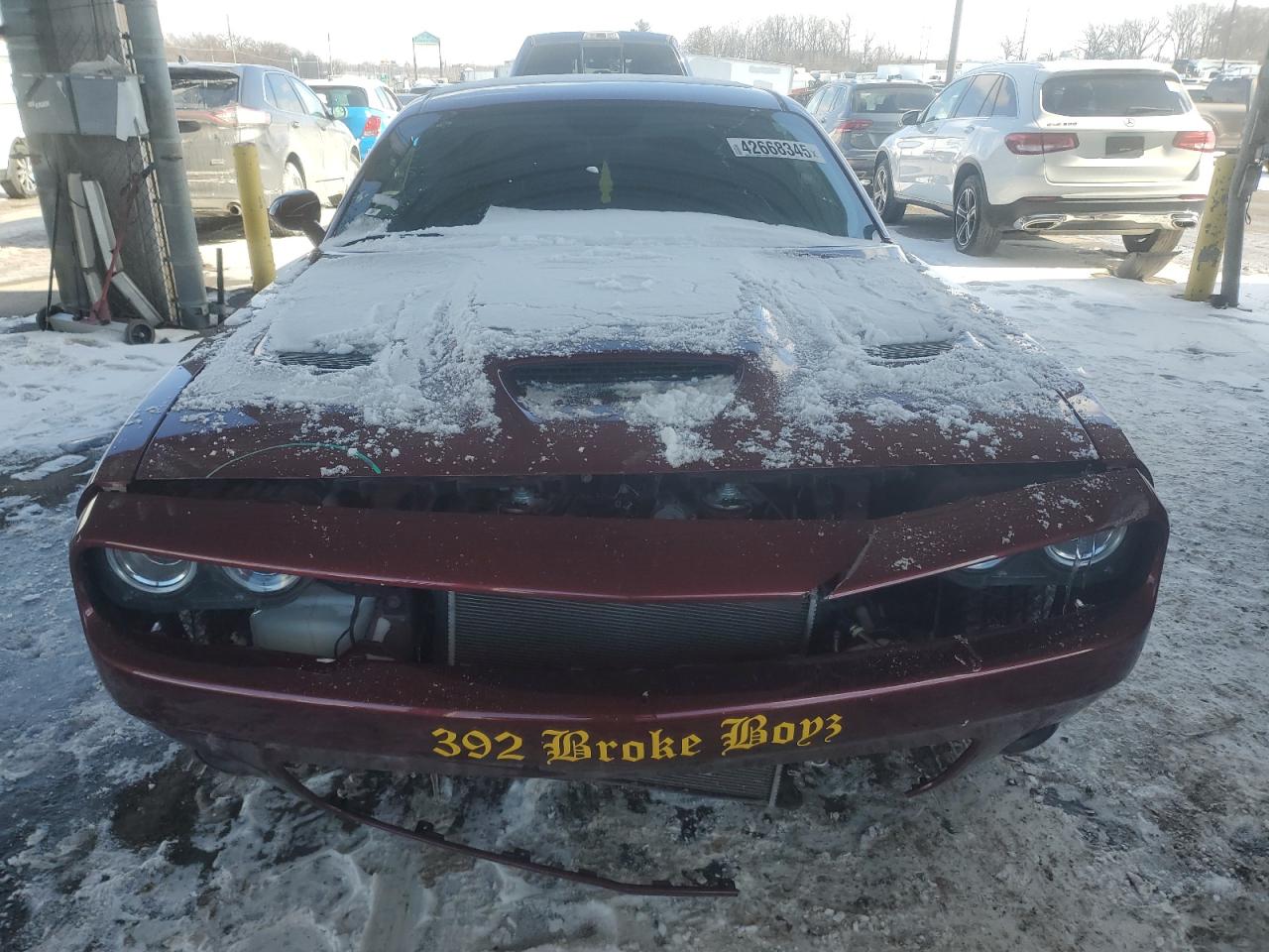 2022 DODGE CHALLENGER R/T SCAT PACK VIN:2C3CDZFJ7NH253801