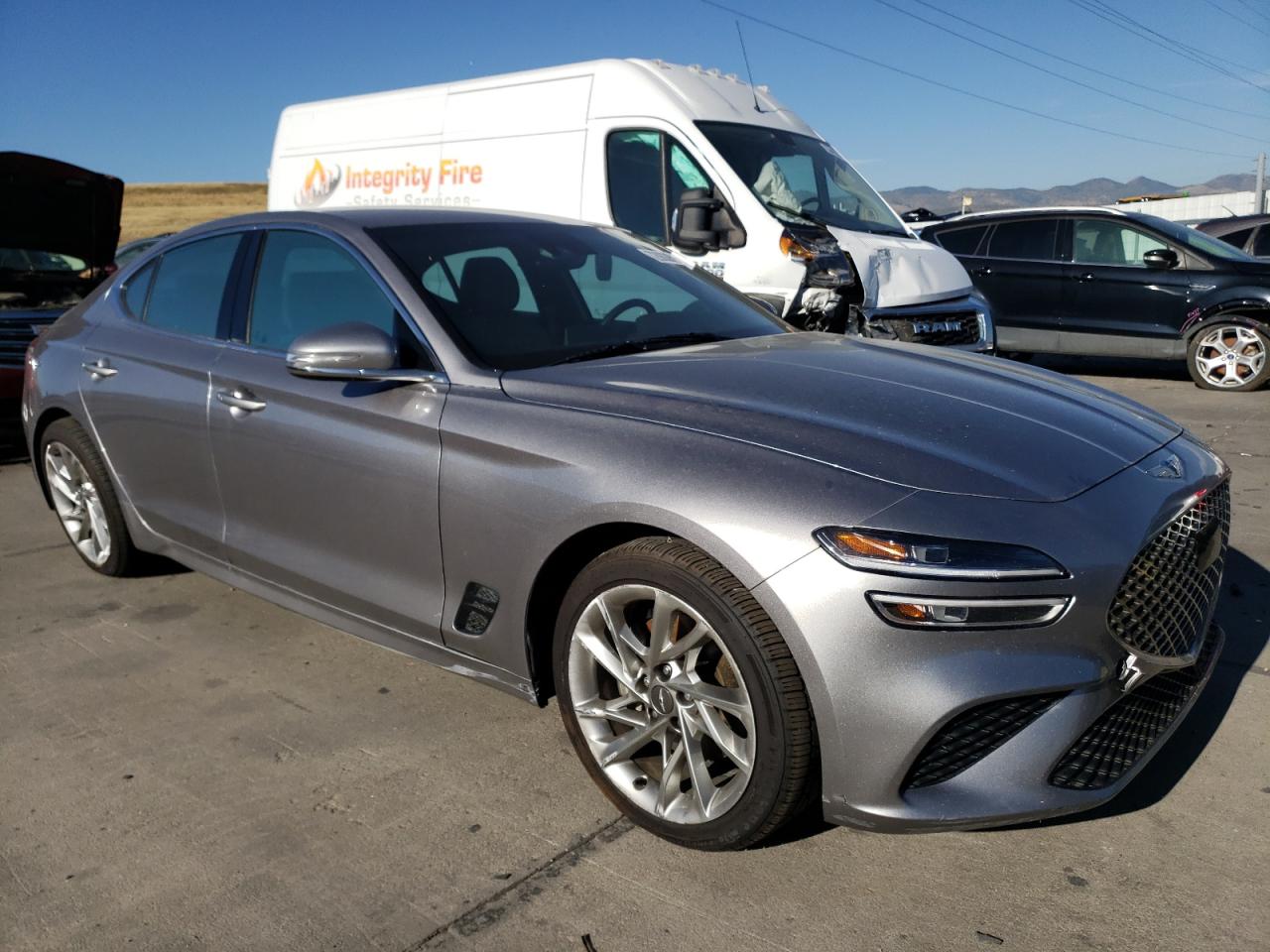 2022 GENESIS G70 BASE VIN:KMTG34TAXNU094665