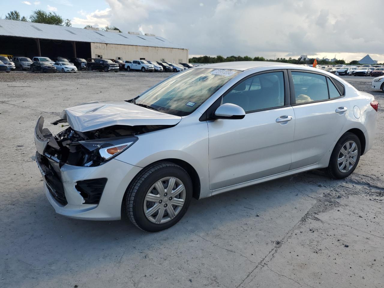 2022 KIA RIO LX VIN:3KPA24AD4NE504587