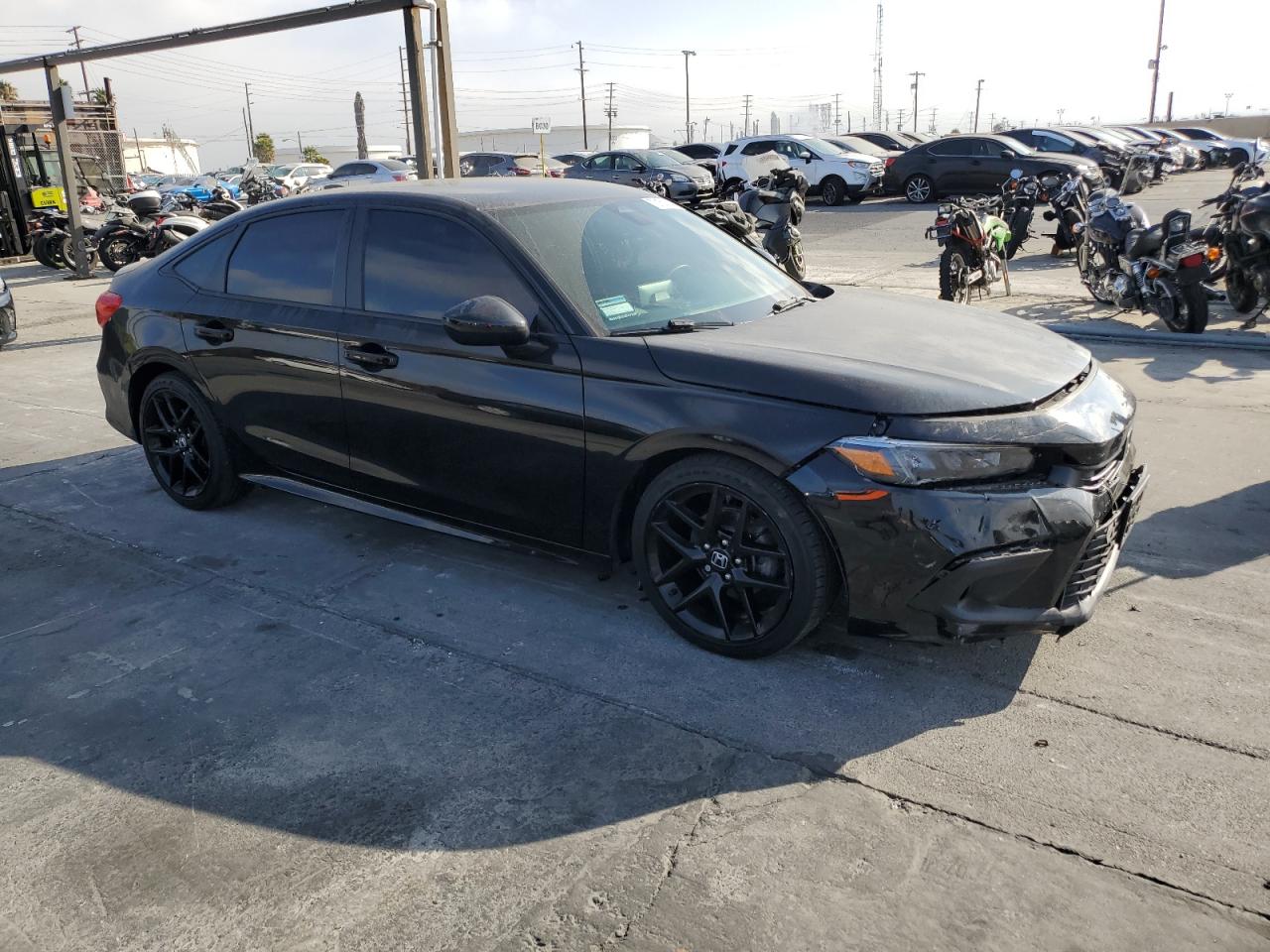 2022 HONDA CIVIC SPORT VIN:2HGFE2F55NH510195