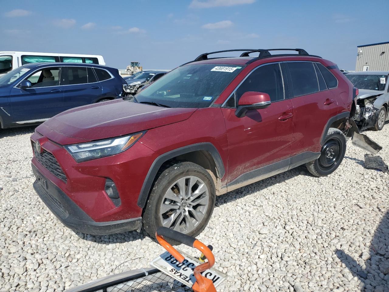 2022 TOYOTA RAV4 XLE PREMIUM VIN:2T3C1RFVXNW204468