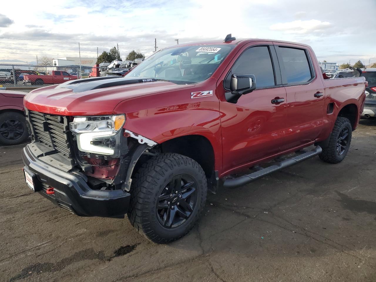 2023 CHEVROLET SILVERADO K1500 LT TRAIL BOSS VIN:3GCUDFEL2PG139998