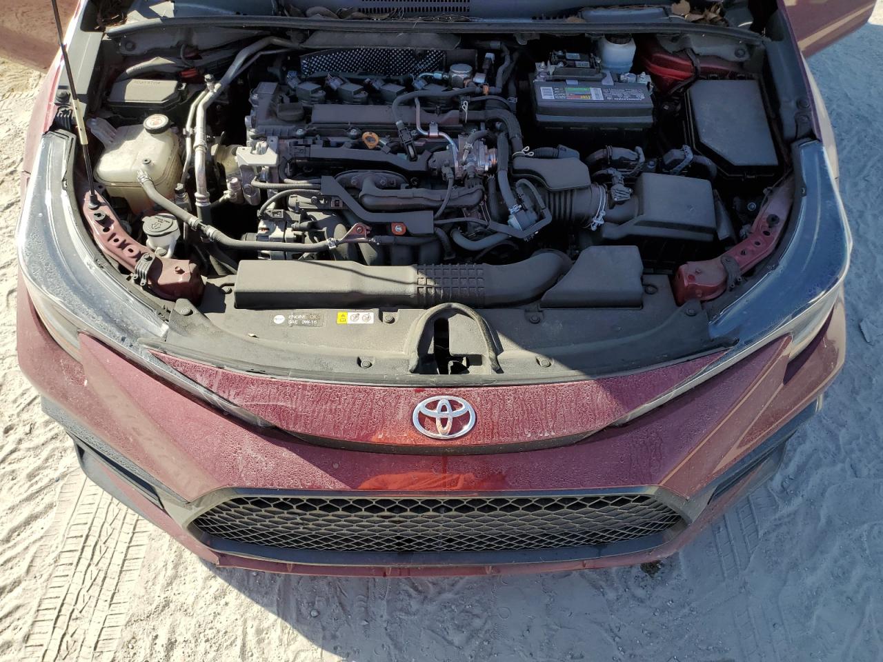 2022 TOYOTA COROLLA SE VIN:5YFS4MCE7NP114716