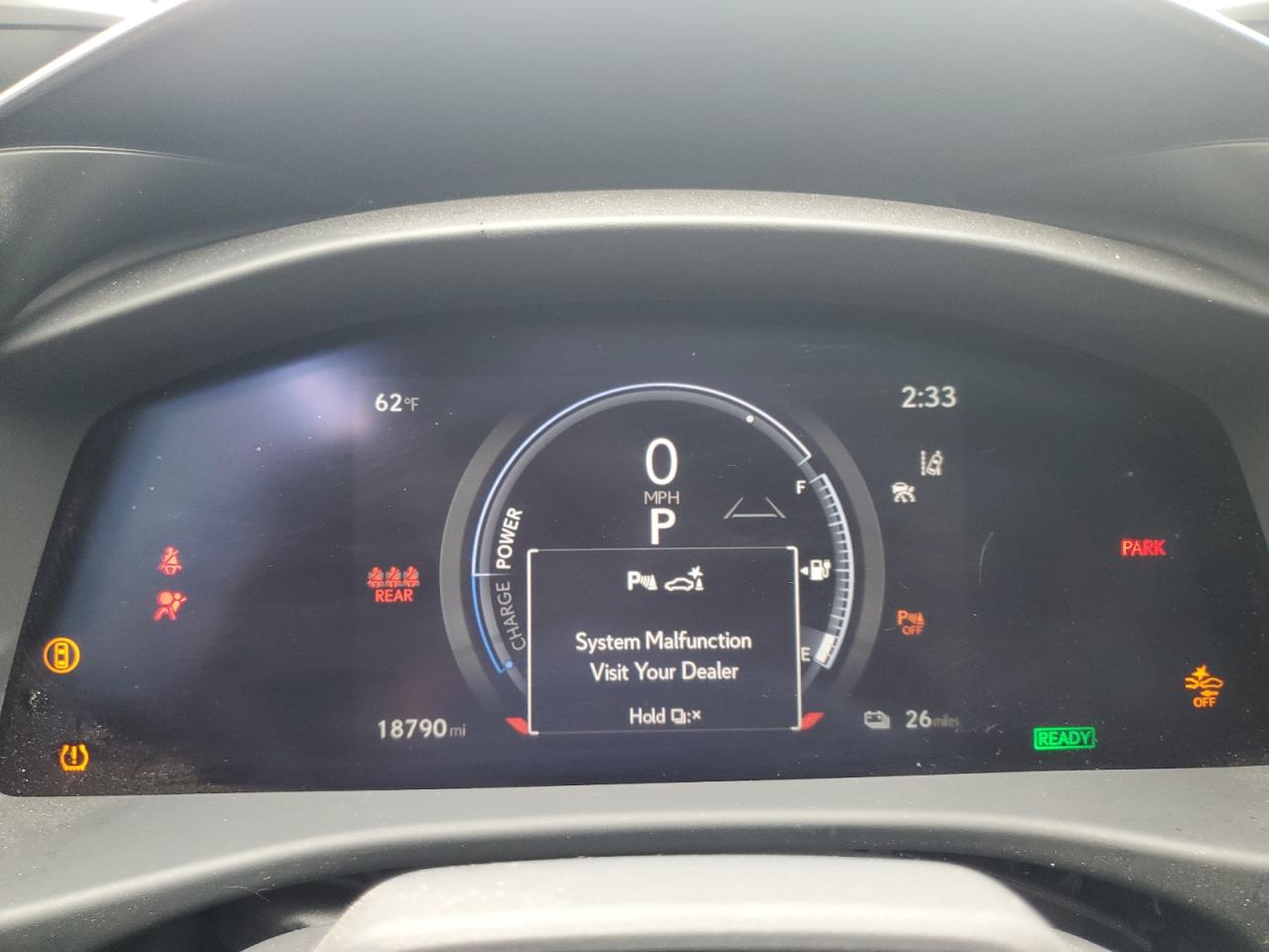 2023 LEXUS RZ 450E VIN:JTJAAAAB0PA012559