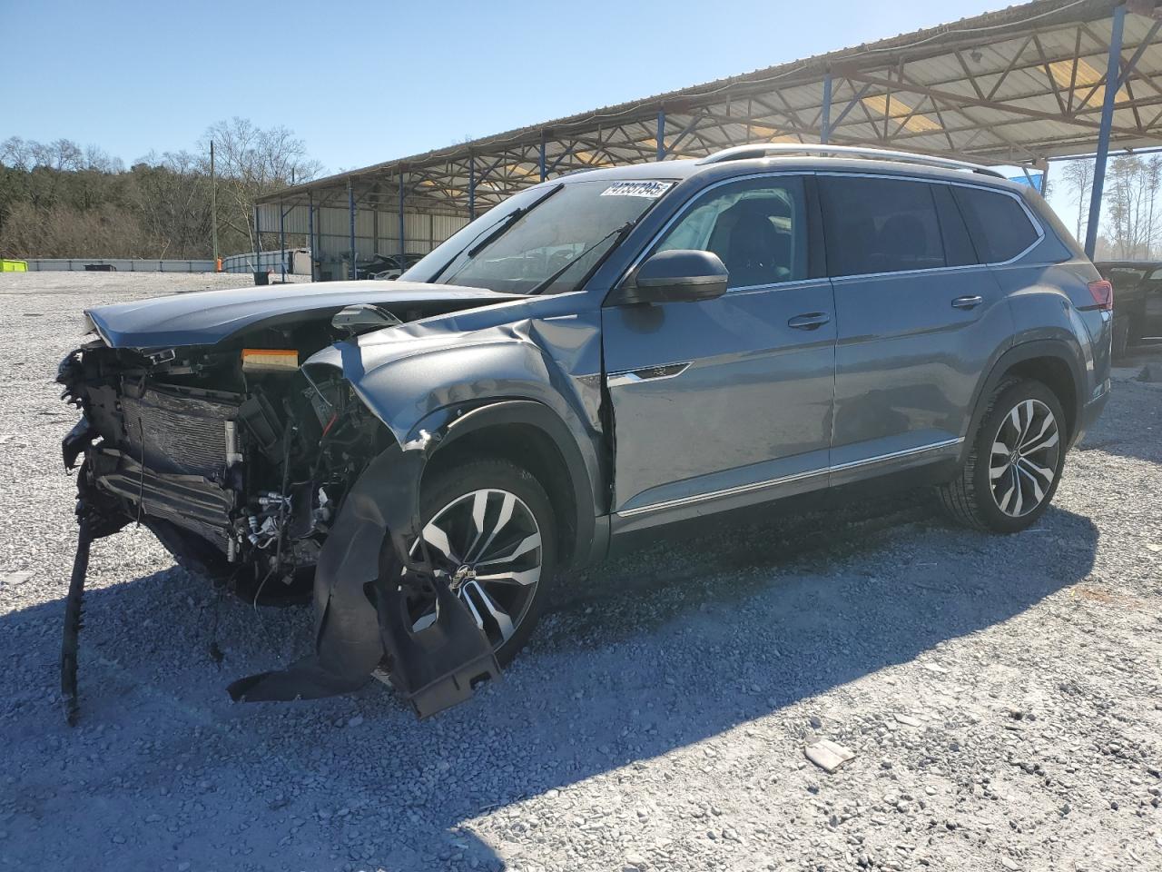 2022 VOLKSWAGEN ATLAS SEL PREMIUM R-LINE VIN:1V2FR2CA1NC501595