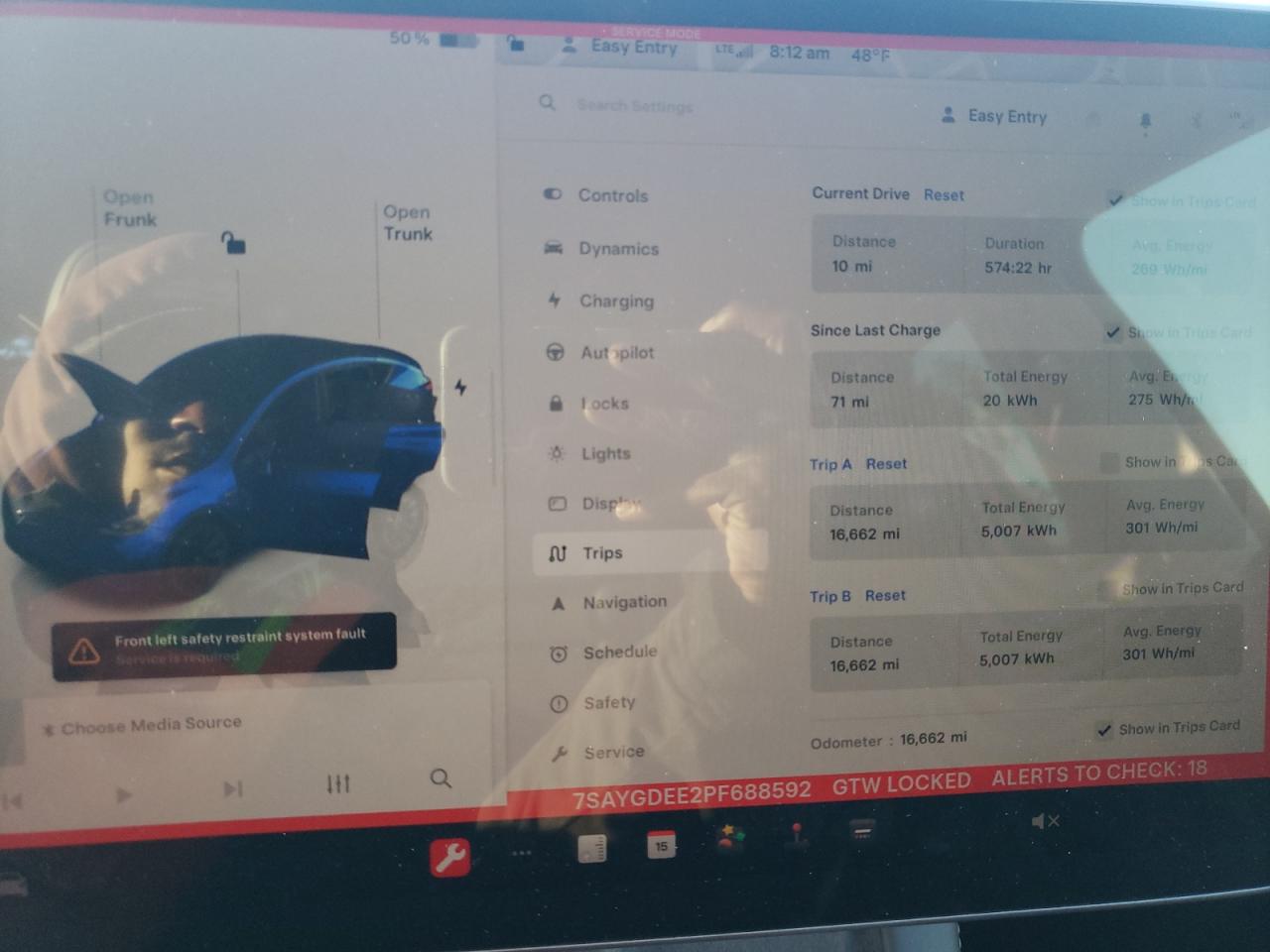 2023 TESLA MODEL Y  VIN:7SAYGDEE2PF688592