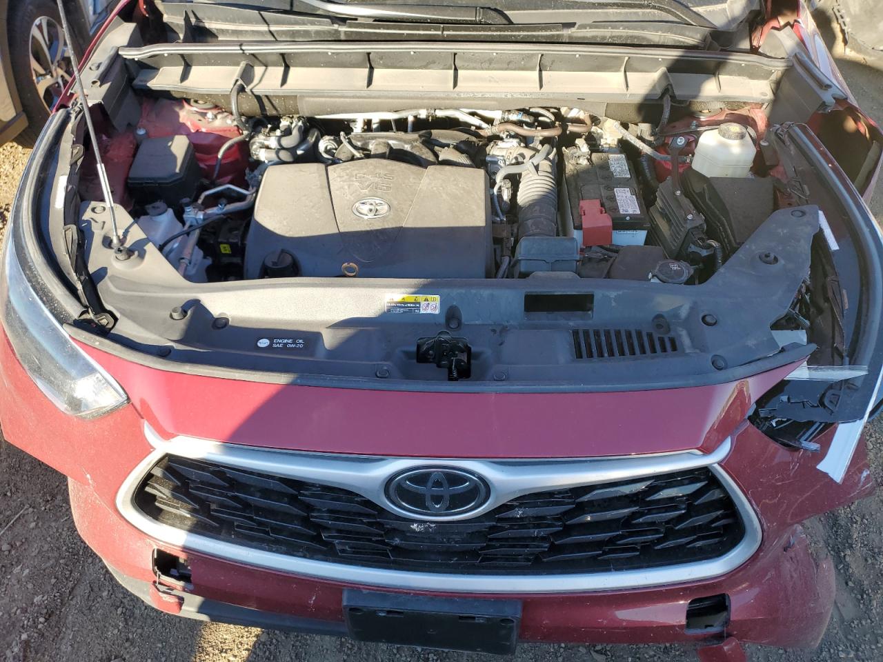 2022 TOYOTA HIGHLANDER XLE VIN:5TDGZRBH9NS193328