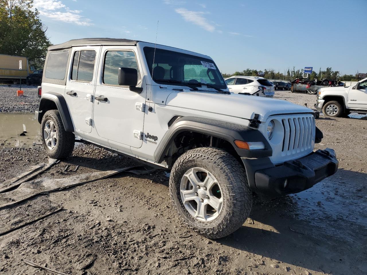 2022 JEEP WRANGLER UNLIMITED SPORT VIN:1C4HJXDNXNW132525