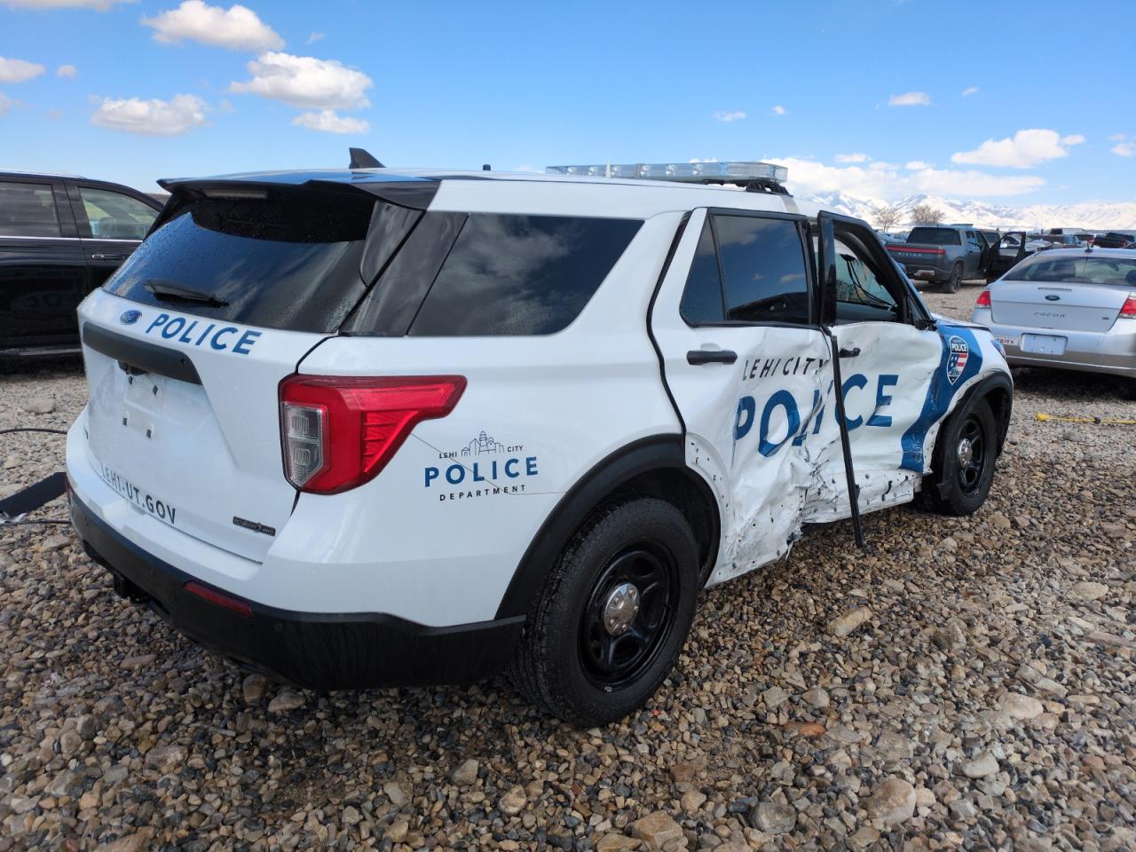 2022 FORD EXPLORER POLICE INTERCEPTOR VIN:1FM5K8AC8NGC05986