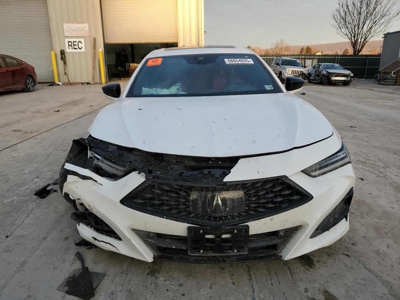 2022 ACURA TLX TECH A VIN:19UUB6F55NA002914