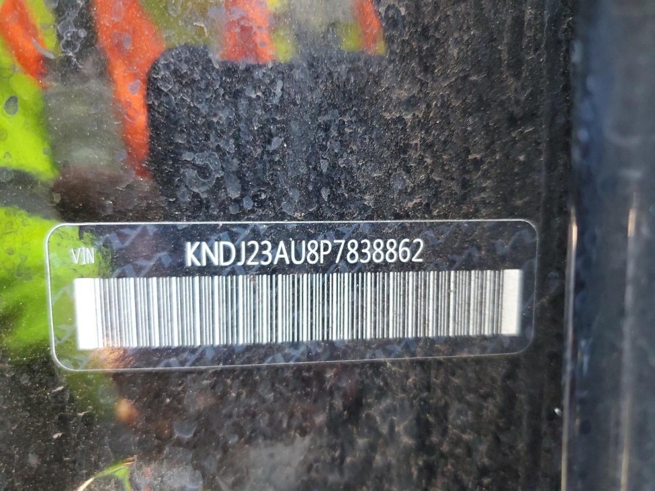 2023 KIA SOUL LX VIN:KNDJ23AU8P7838862