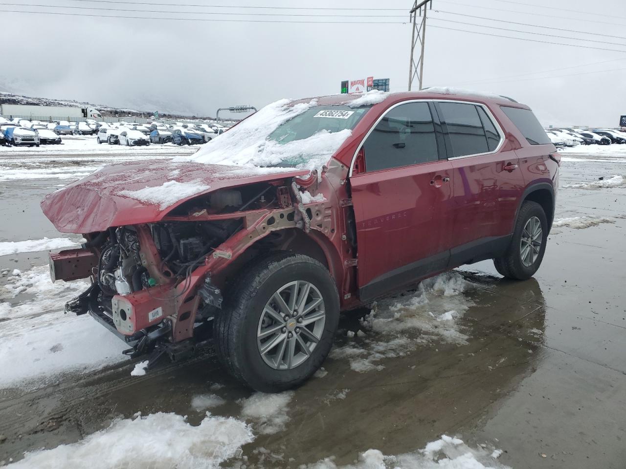 2023 CHEVROLET TRAVERSE LT VIN:1GNEVHKW5PJ225145