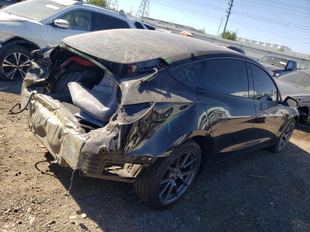 2023 TESLA MODEL 3  VIN:5YJ3E1EA1PF484195