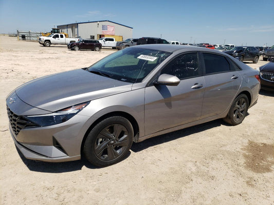 2022 HYUNDAI ELANTRA BLUE VIN:KMHLM4AJ9NU031565