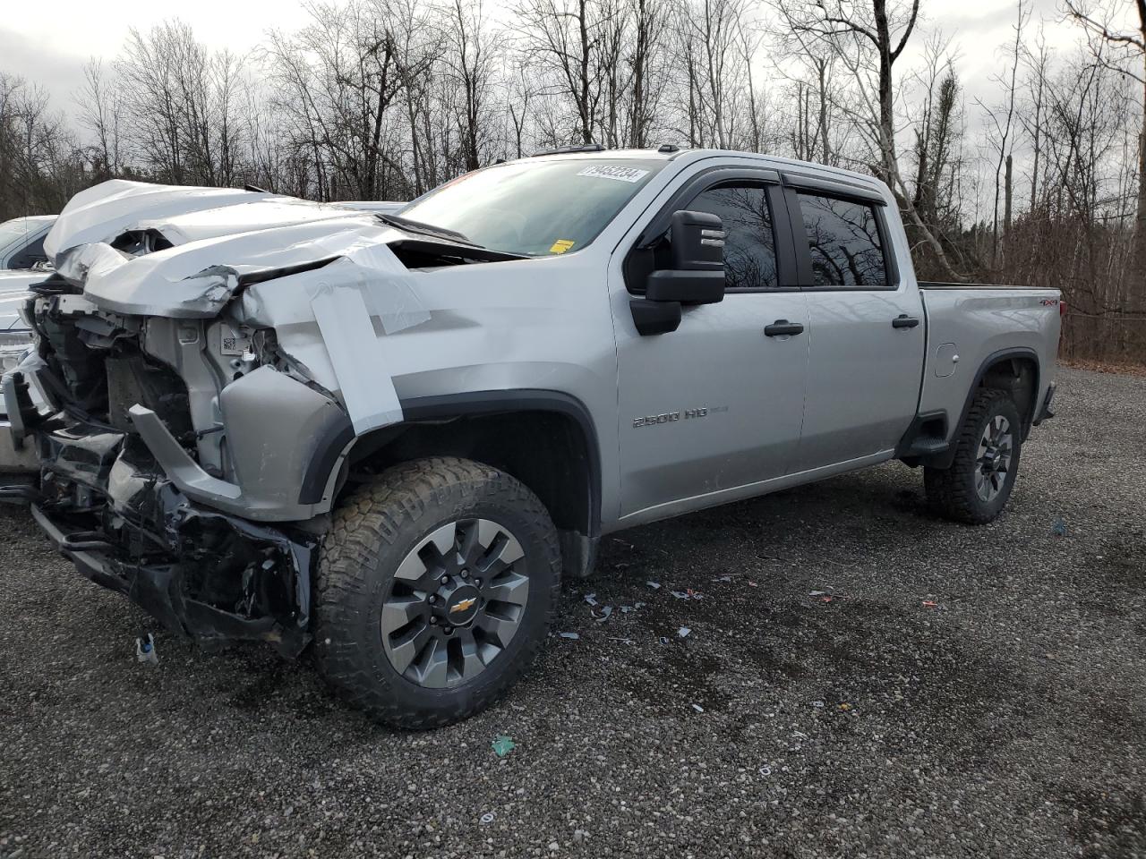 2022 CHEVROLET SILVERADO K2500 CUSTOM VIN:2GC4YME7XN1240191