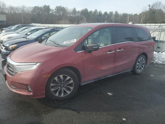 2022 HONDA ODYSSEY EXL VIN:5FNRL6H72NB000481