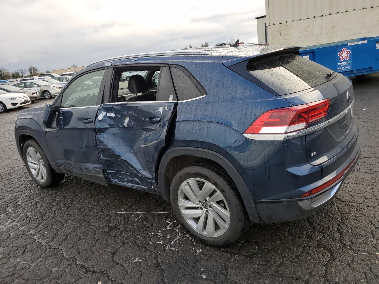 2022 VOLKSWAGEN ATLAS CROSS SPORT SE VIN:1V2HC2CA9NC231106