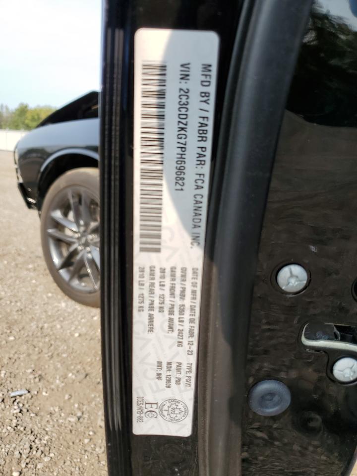 2023 DODGE CHALLENGER GT VIN:2C3CDZKG7PH696821
