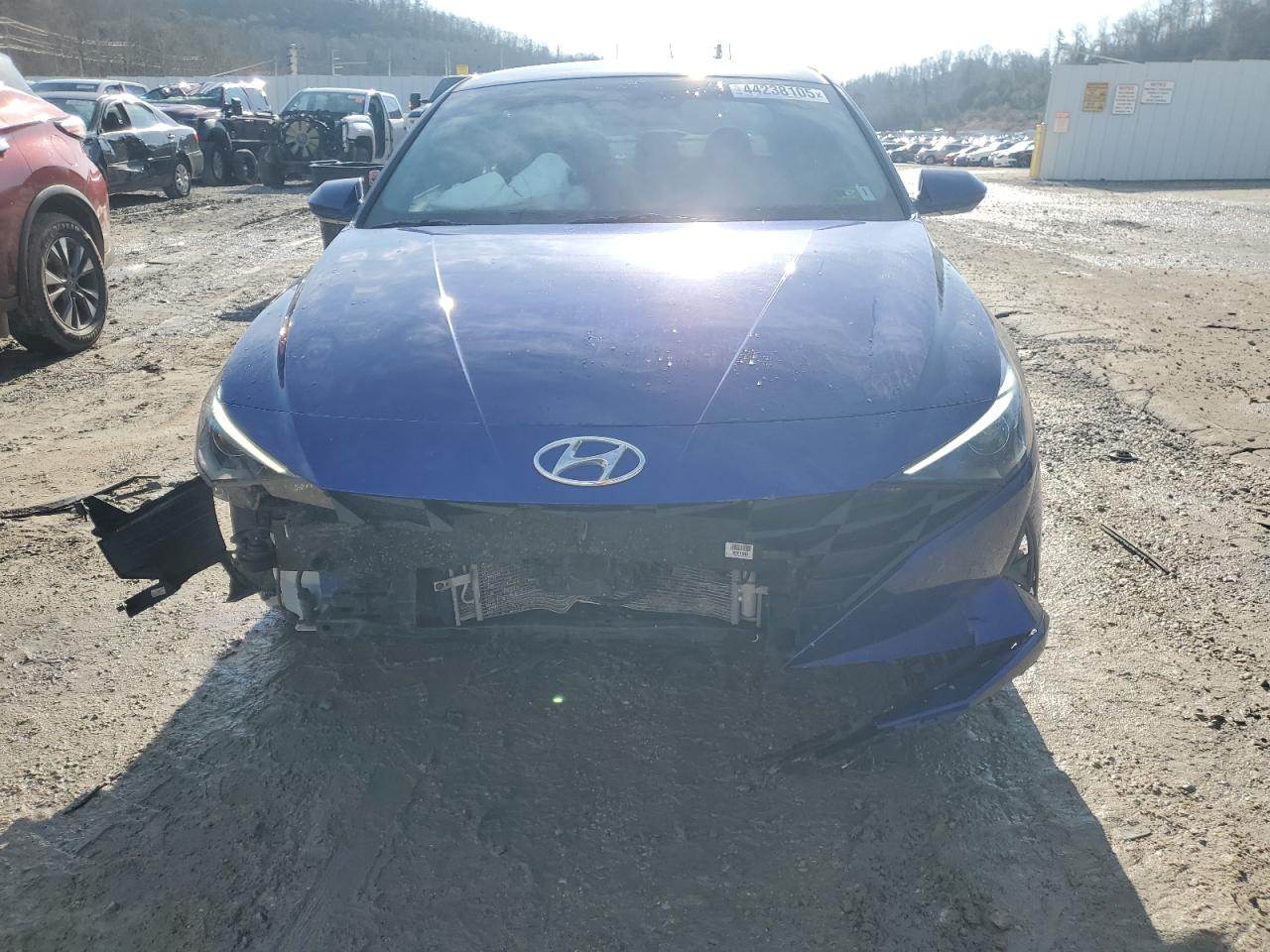 2023 HYUNDAI ELANTRA BLUE VIN:KMHLM4AJ5PU043215