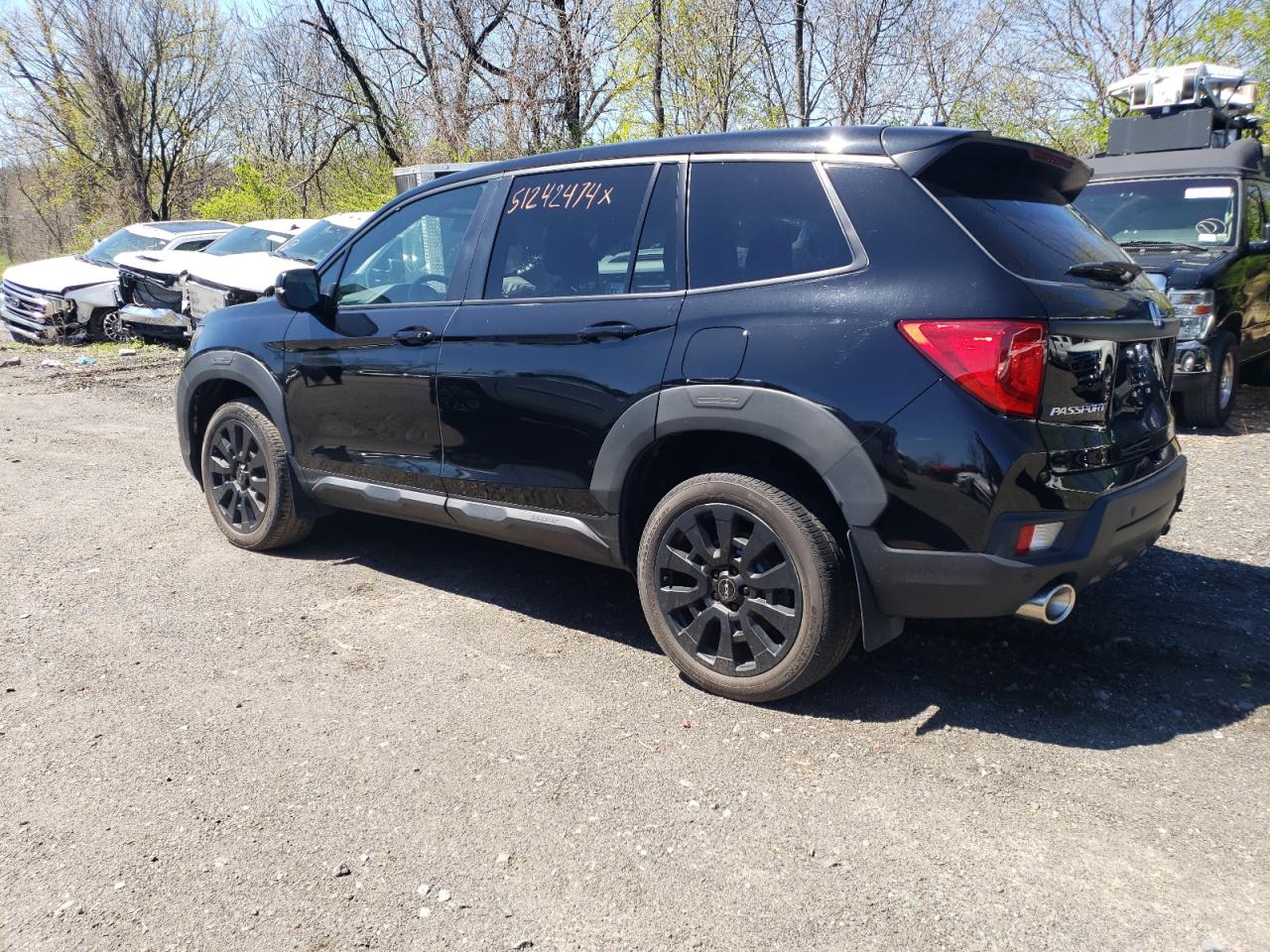 2022 HONDA PASSPORT EXL VIN:5FNYF8H5XNB028901