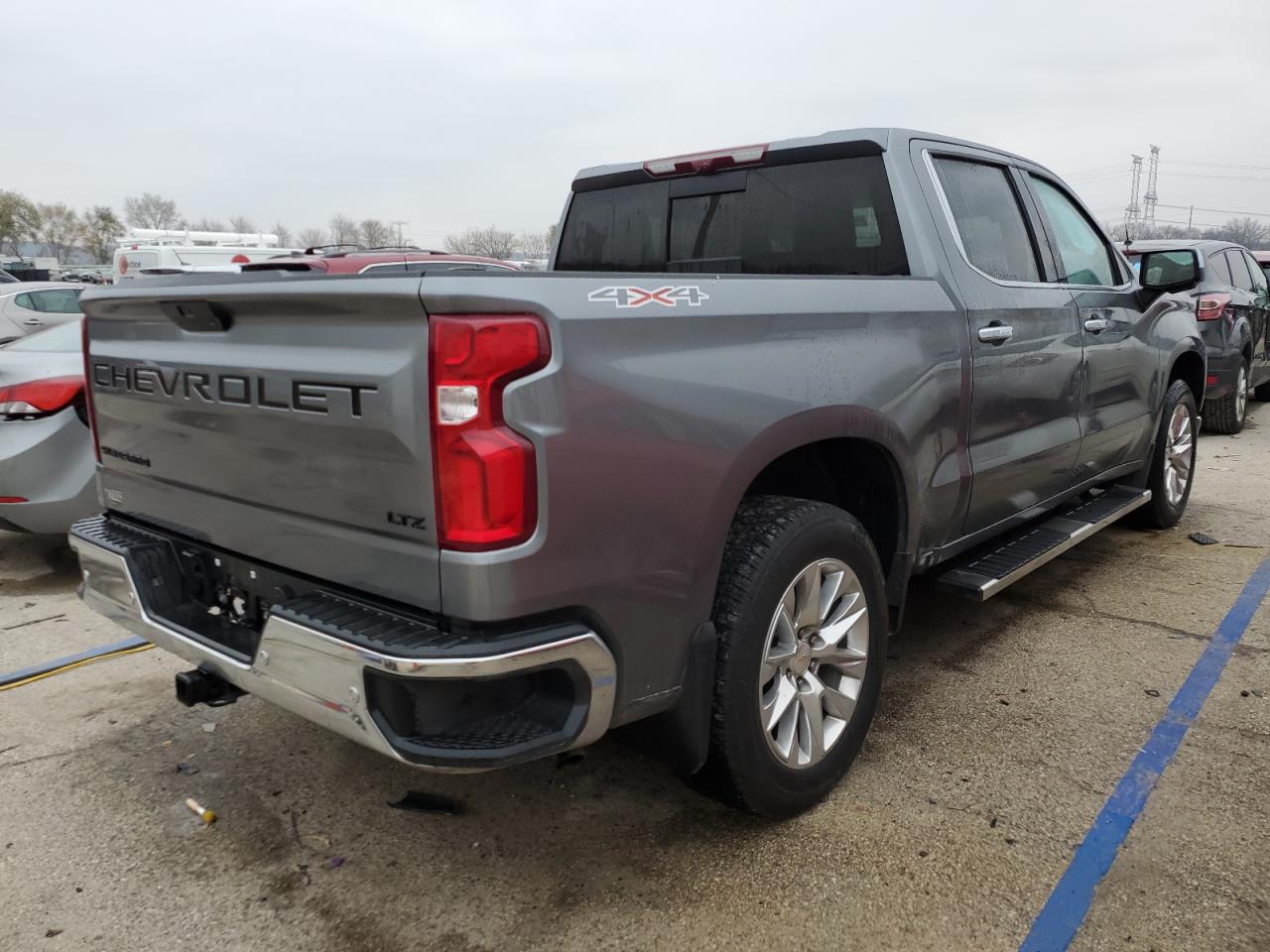 2022 CHEVROLET SILVERADO LTD K1500 LTZ VIN:3GCUYGED1NG138194