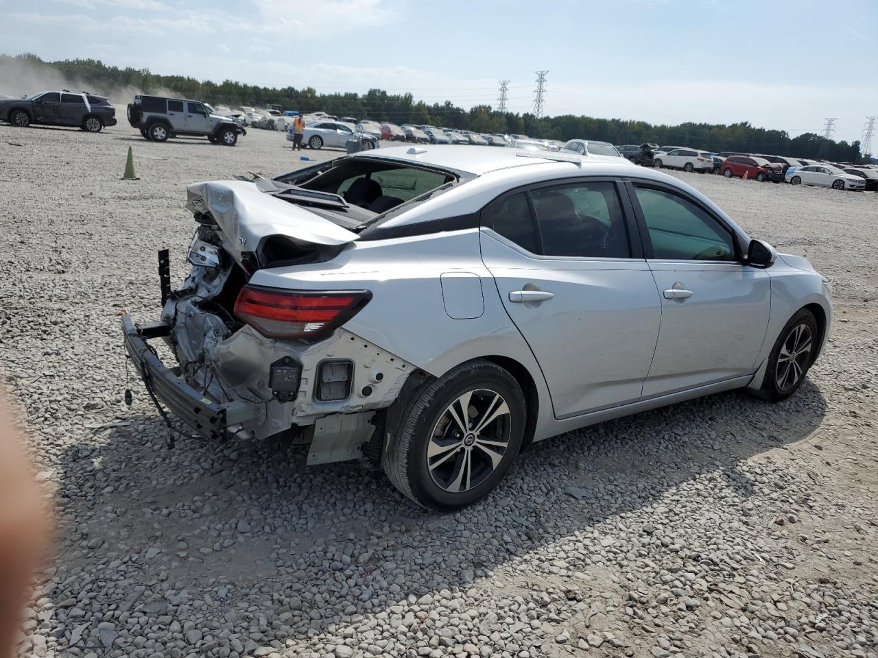 2022 NISSAN SENTRA SV VIN:3N1AB8CV9NY296091