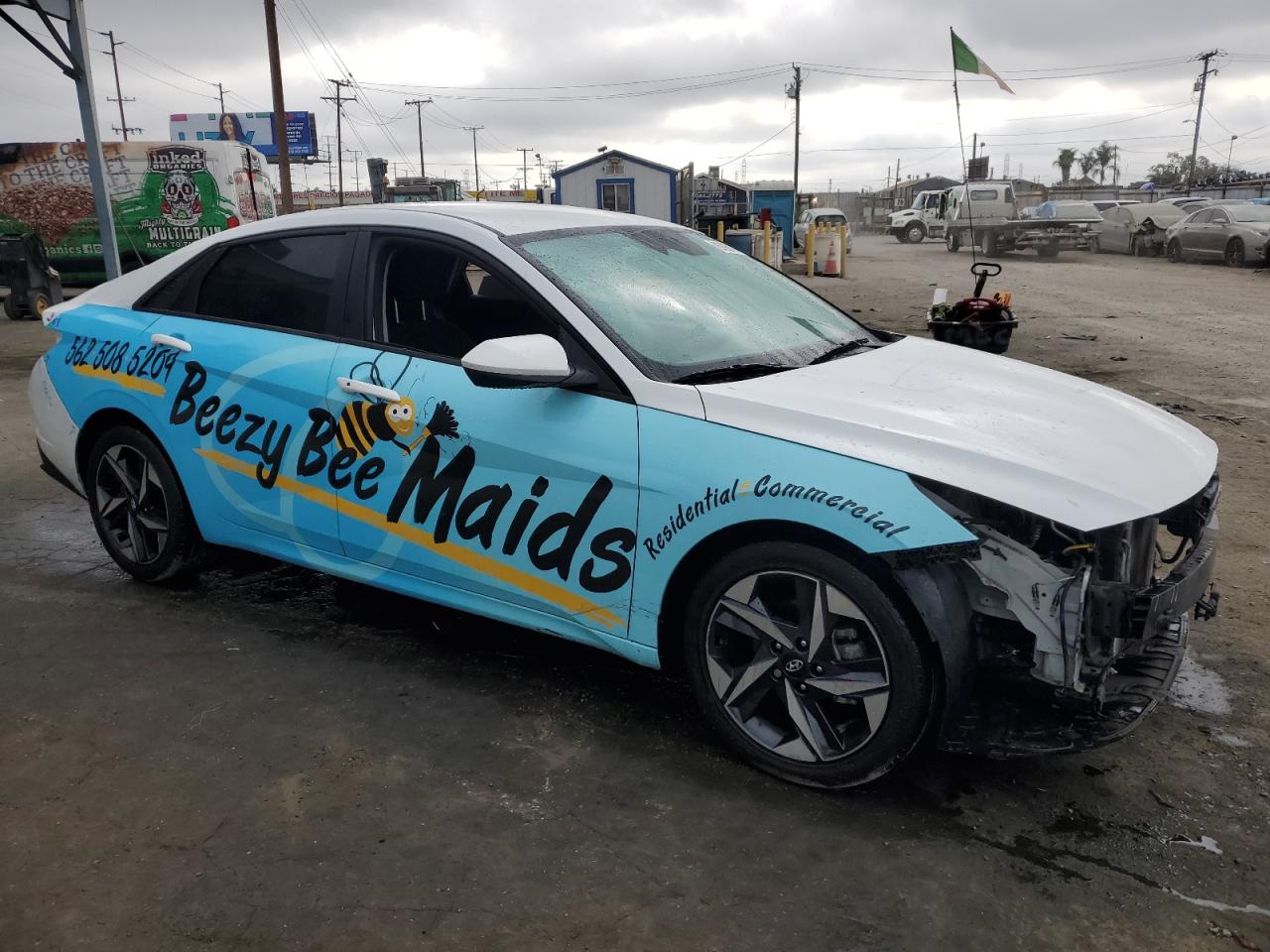 2023 HYUNDAI ELANTRA SEL VIN:5NPLS4AG1PH091867