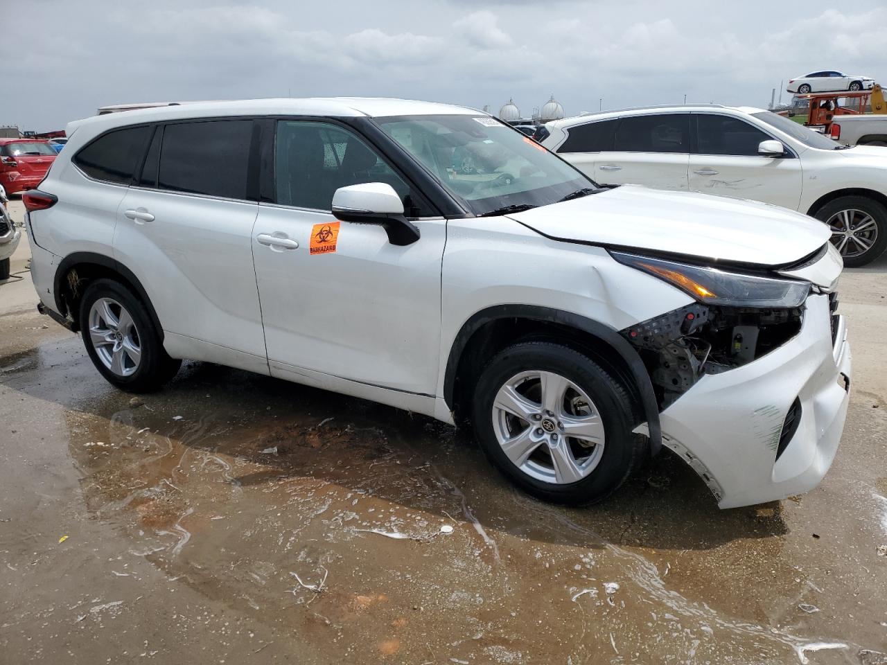 2022 TOYOTA HIGHLANDER L VIN:5TDCZRAH0NS096129