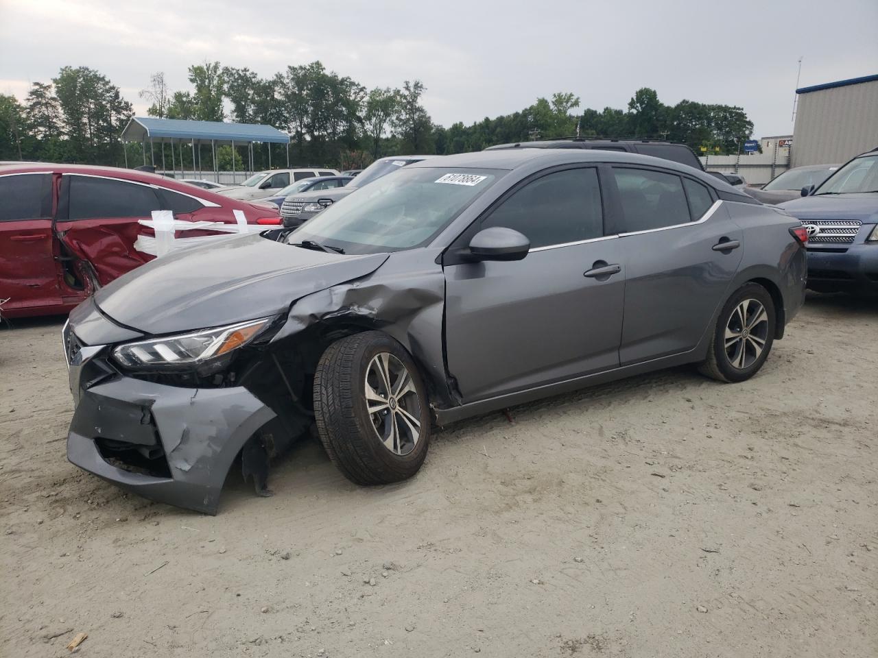 2022 NISSAN SENTRA SV VIN:3N1AB8CV8NY249425
