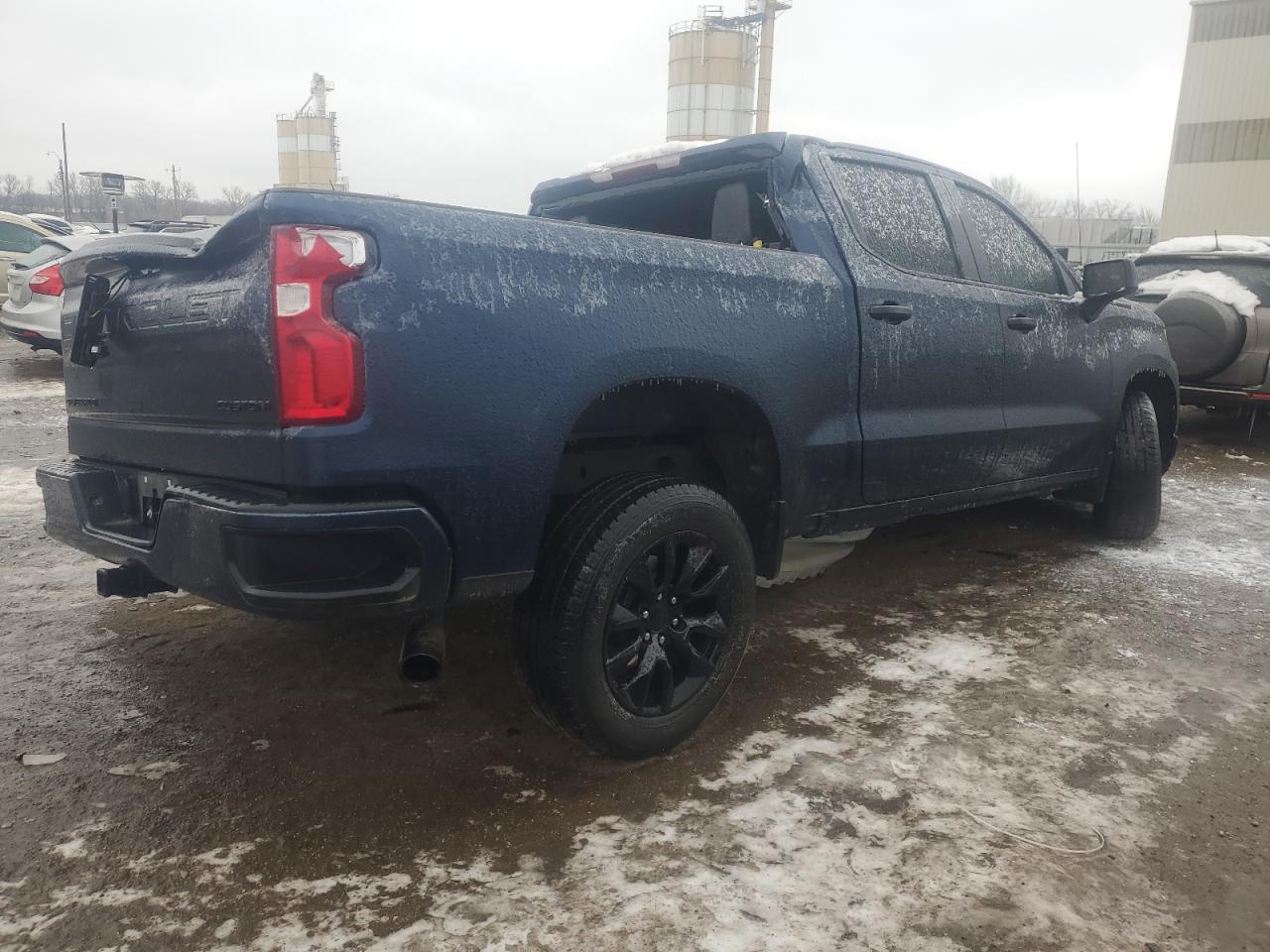 2022 CHEVROLET SILVERADO LTD C1500 CUSTOM VIN:1GCPWBEK4NZ235202