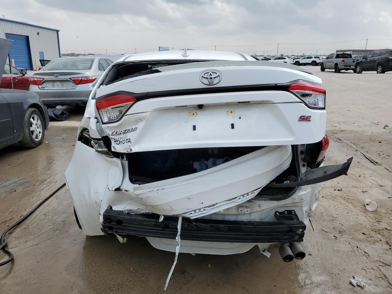 2022 TOYOTA COROLLA SE VIN:5YFS4MCE7NP127434