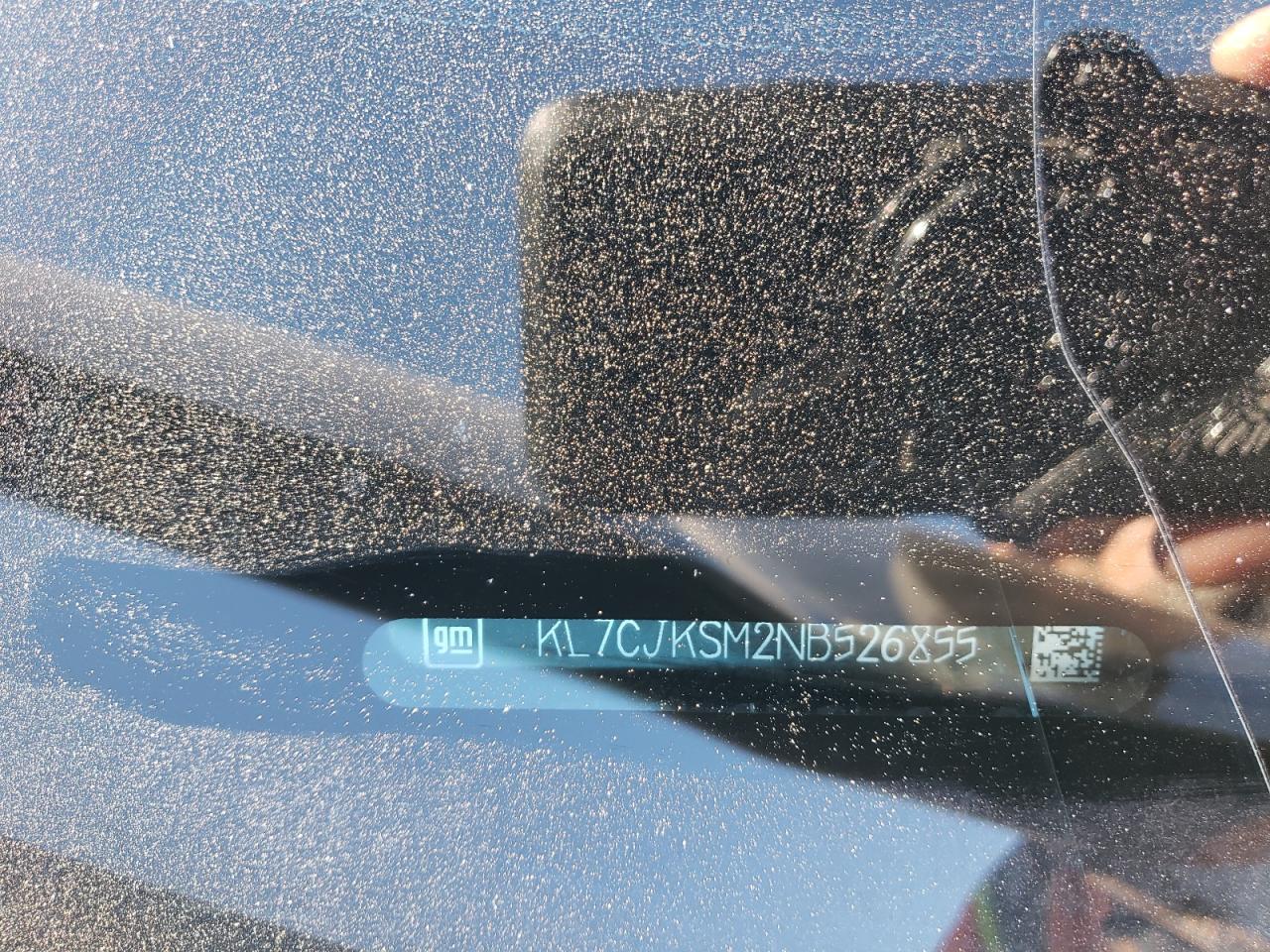 2022 CHEVROLET TRAX LS VIN:KL7CJKSM2NB526855