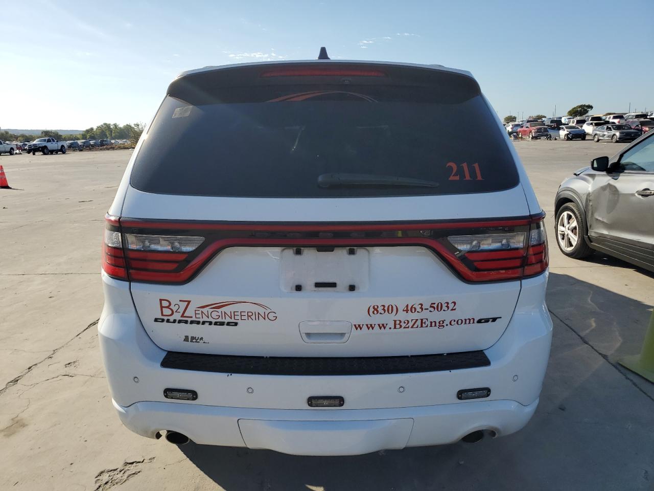 2023 DODGE DURANGO GT VIN:1C4RDHDG6PC612469