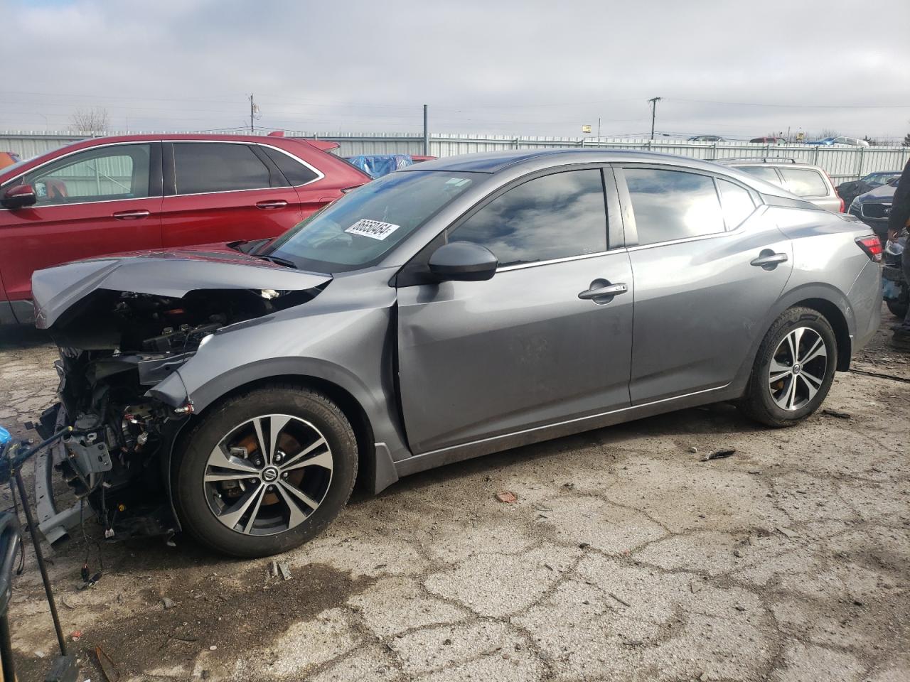 2022 NISSAN SENTRA SV VIN:3N1AB8CV0NY250813