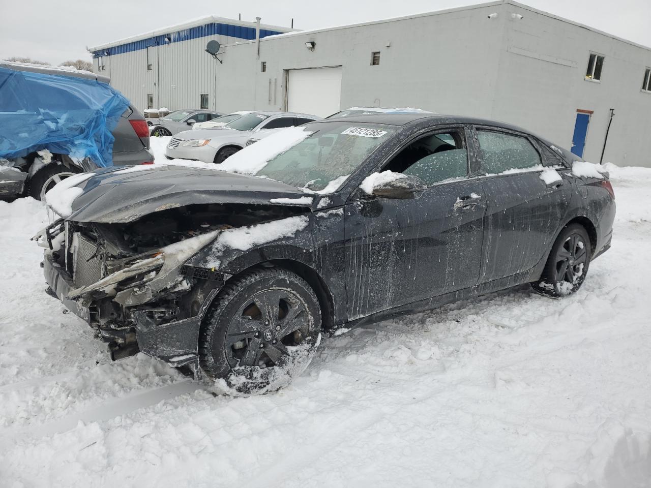 2022 HYUNDAI ELANTRA SEL VIN:KMHLM4AG9NU347794