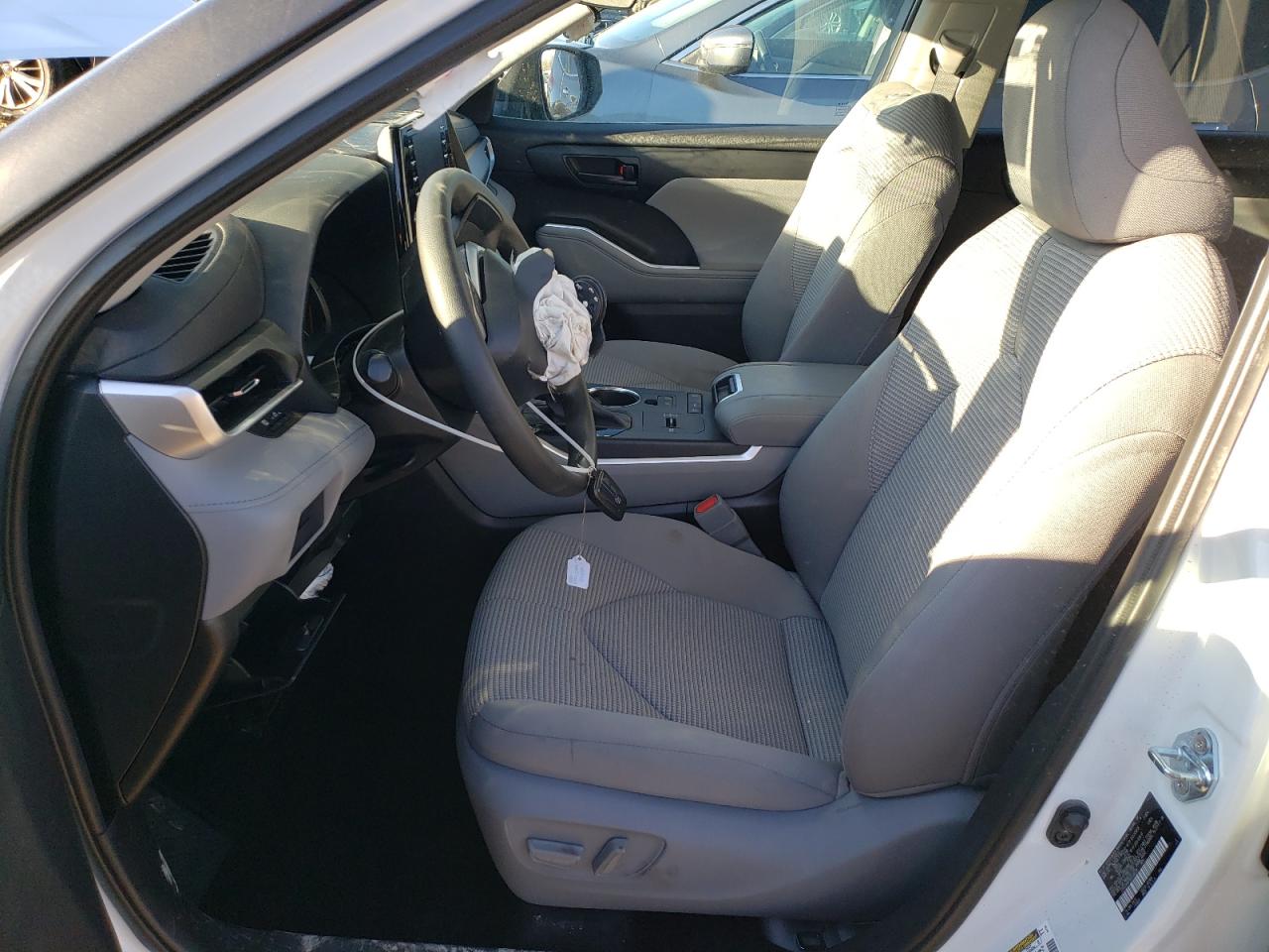 2022 TOYOTA HIGHLANDER L VIN:5TDCZRAH1NS539839